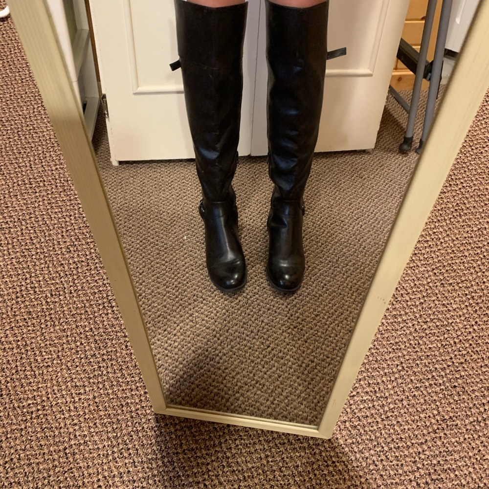 Knee high boots!
